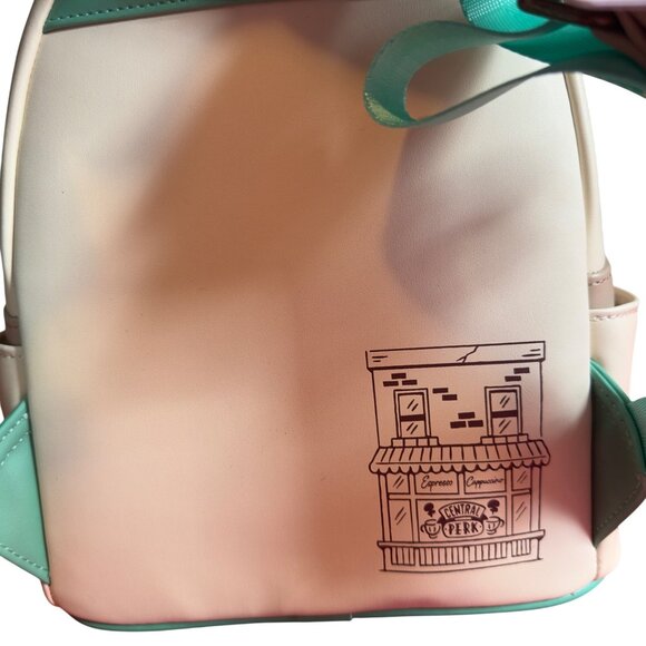 Loungefly Friends Central Perk Mini Backpack With Adjustable Straps & Iconic Caf - Picture 6 of 8